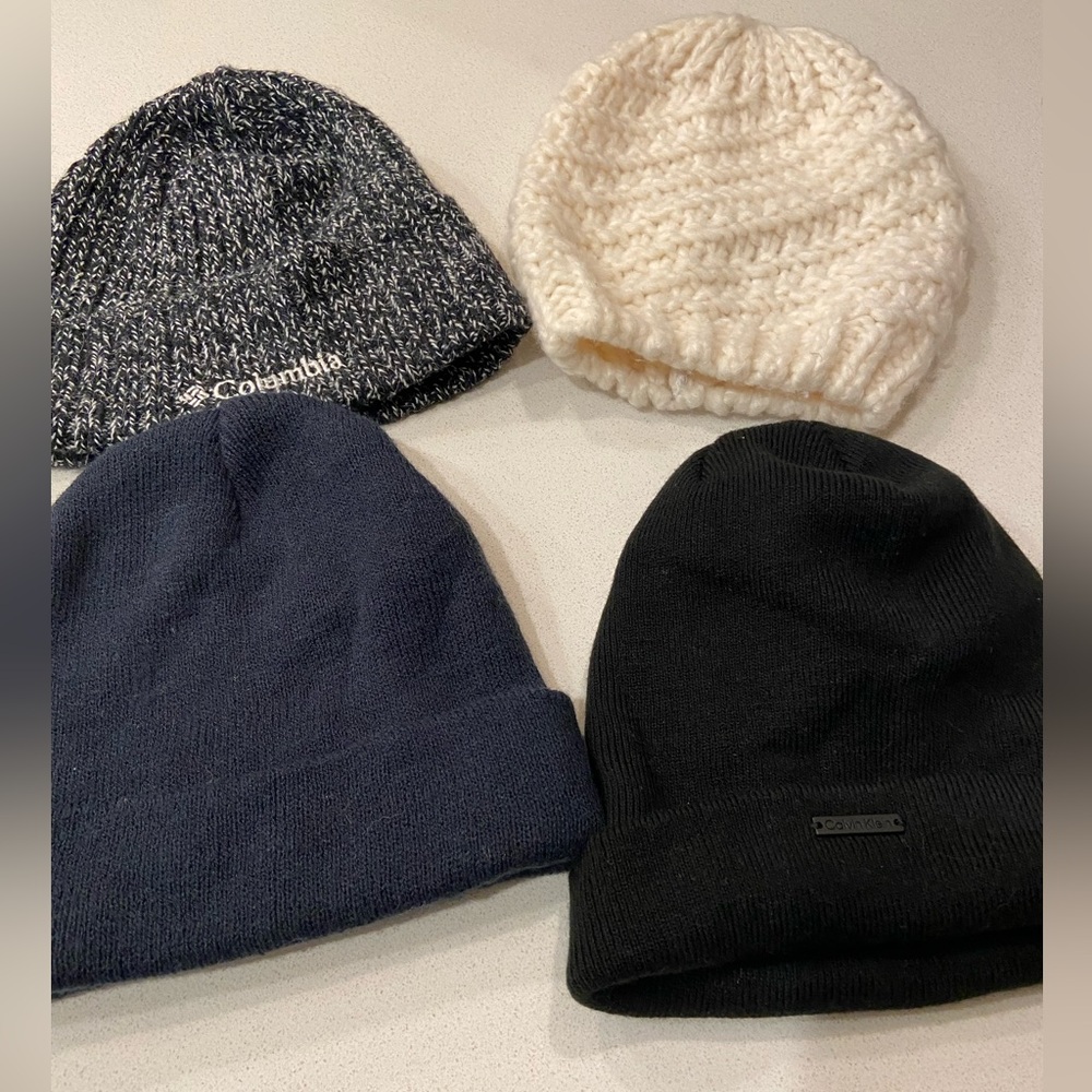 Lot of stocking hats (4 total) beanies